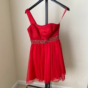 Dancing Queen One Shoulder Dress